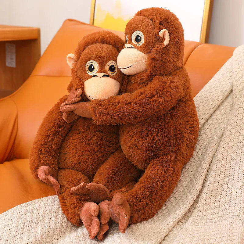 Fluffy Baby Orangutan Monkey Plushie-Kawaii Dream