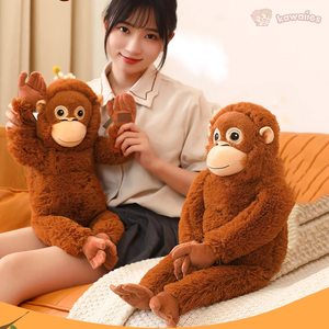 Fluffy Baby Orangutan Monkey Plushie-Kawaii Dream