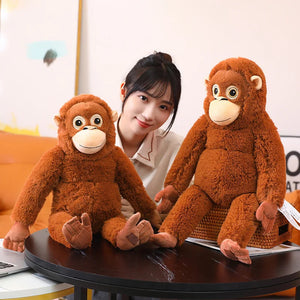 Fluffy Baby Orangutan Monkey Plushie-Kawaii Dream