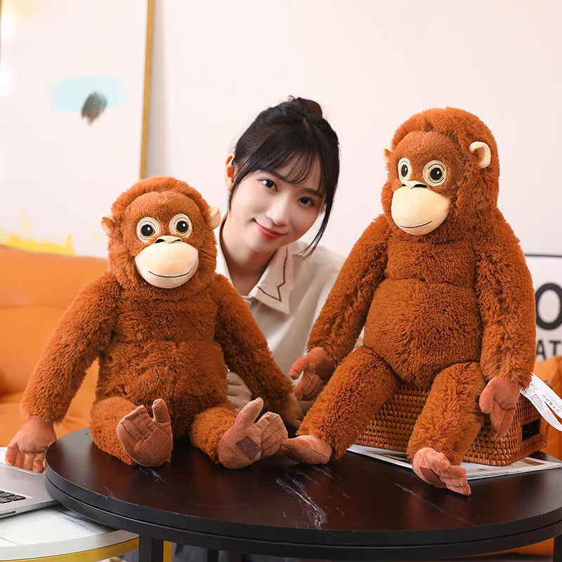 Fluffy Baby Orangutan Monkey Plushie-Kawaii Dream