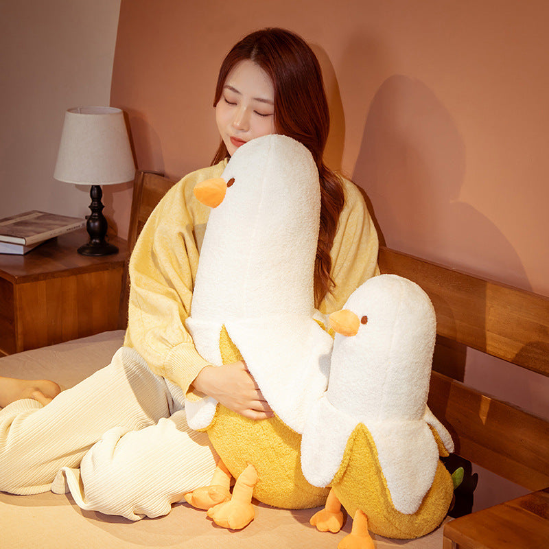 Fluffy Banana Duck Crew Plushies-Kawaii Dream