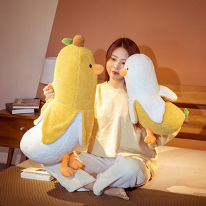 Fluffy Banana Duck Crew Plushies-Kawaii Dream