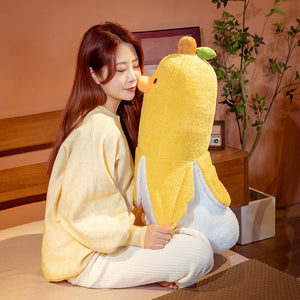 Fluffy Banana Duck Crew Plushies-Kawaii Dream