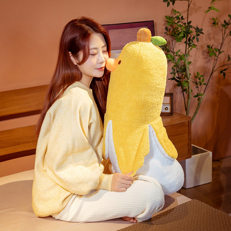 Fluffy Banana Duck Crew Plushies-Kawaii Dream
