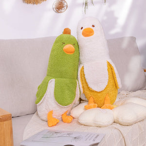 Fluffy Banana Duck Crew Plushies-Kawaii Dream