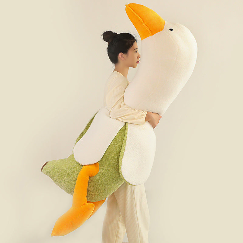 Fluffy Banana Duck Plushie-Kawaii Dream
