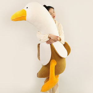 Fluffy Banana Duck Plushie-Kawaii Dream