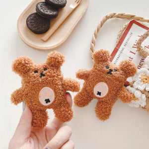 Fluffy Bear Airpods Case (1&2&Pro)-Kawaii Dream