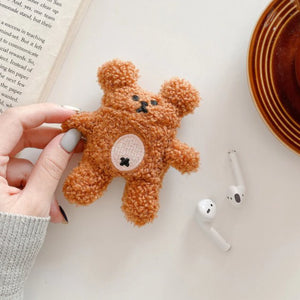 Fluffy Bear Airpods Case (1&2&Pro)-Kawaii Dream