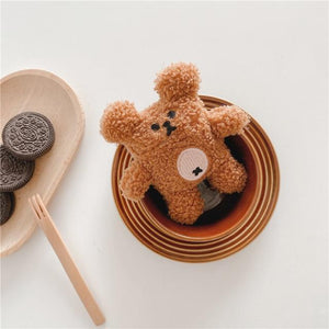 Fluffy Bear Airpods Case (1&2&Pro)-Kawaii Dream