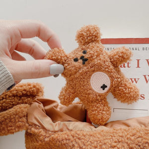 Fluffy Bear Airpods Case (1&2&Pro)-Kawaii Dream