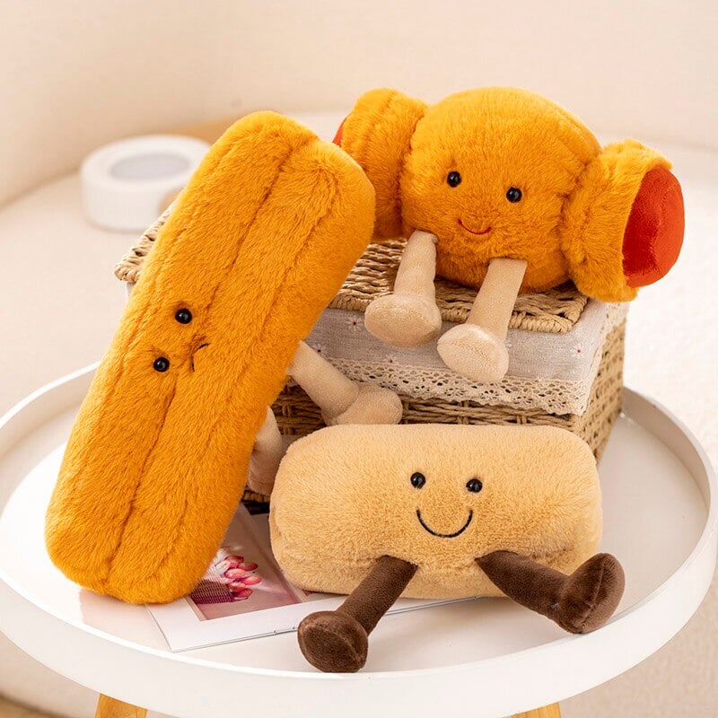 Fluffy Breakfast Bakery Plushie Collection-Kawaii Dream