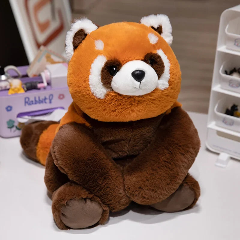Fluffy Brown Bear Panda Red Panda Plushies-Kawaii Dream