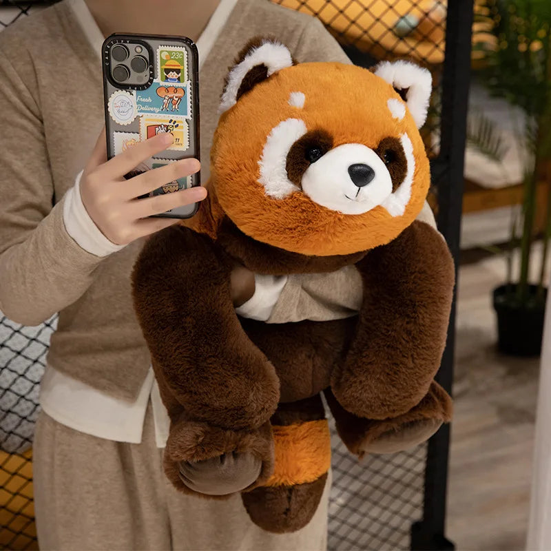 Fluffy Brown Bear Panda Red Panda Plushies-Kawaii Dream