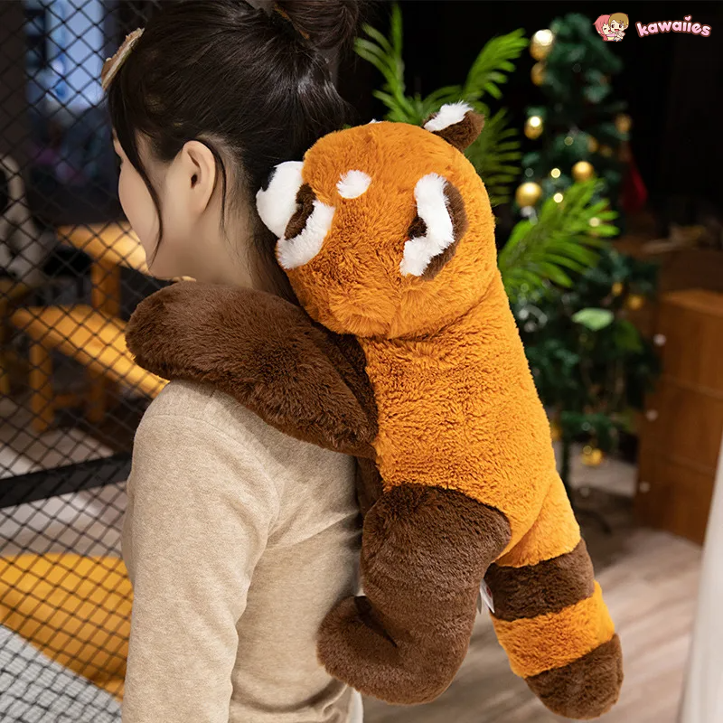 Fluffy Brown Bear Panda Red Panda Plushies-Kawaii Dream
