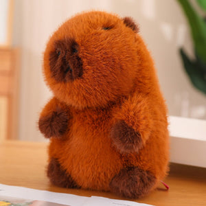 Fluffy Brown Capybara Plushie-Kawaii Dream