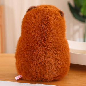 Fluffy Brown Capybara Plushie-Kawaii Dream