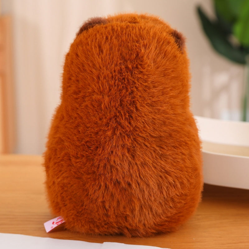 Fluffy Brown Capybara Plushie-Kawaii Dream