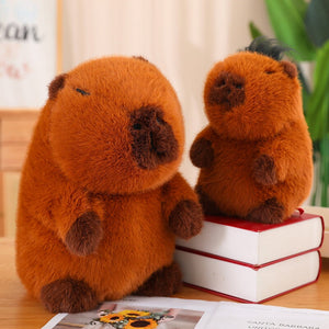 Fluffy Brown Capybara Plushie-Kawaii Dream