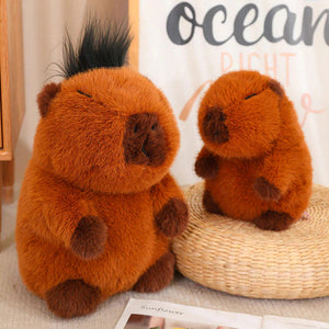 Fluffy Brown Capybara Plushie-Kawaii Dream