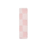 Fluffy Checkered Plush Car Seat Belt Cover Shoulder Strap Accessory-Kawaii Dream