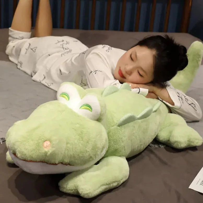 Fluffy Cheerful Crocodile Alligator Plushies-Kawaii Dream