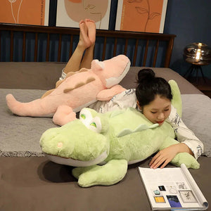 Fluffy Cheerful Crocodile Alligator Plushies-Kawaii Dream