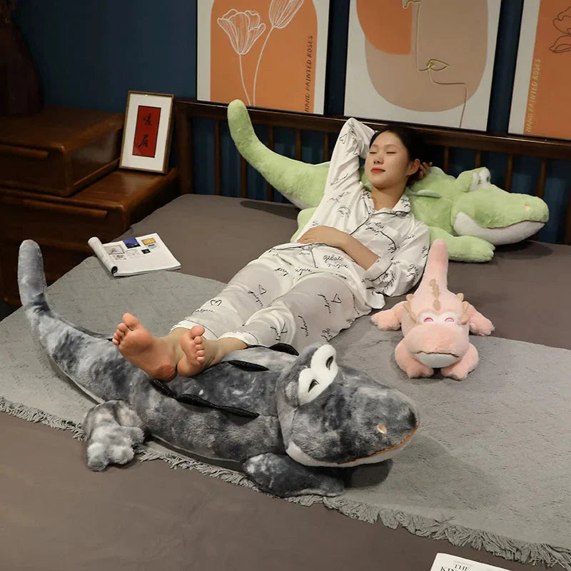 Fluffy Cheerful Crocodile Alligator Plushies-Kawaii Dream