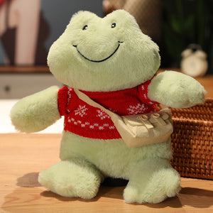 Fluffy Cheerful Frog Plushie Collection-Kawaii Dream