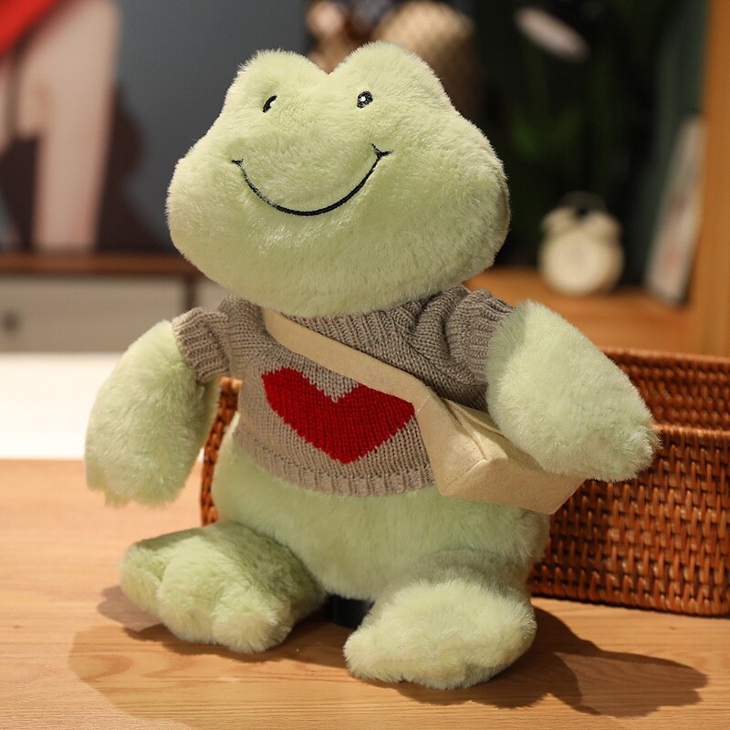 Fluffy Cheerful Frog Plushie Collection-Kawaii Dream