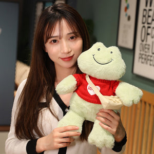 Fluffy Cheerful Frog Plushie Collection-Kawaii Dream