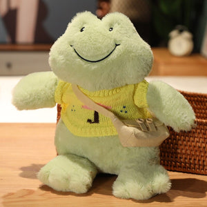 Fluffy Cheerful Frog Plushie Collection-Kawaii Dream