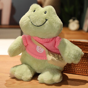 Fluffy Cheerful Frog Plushie Collection-Kawaii Dream