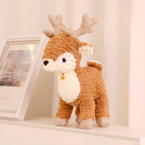 Fluffy Christmas Tree Reindeer Plushie-Kawaii Dream