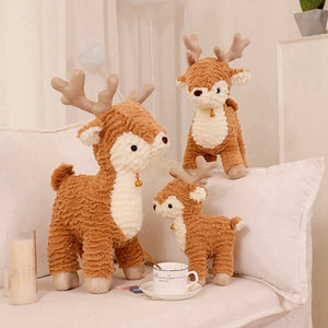 Fluffy Christmas Tree Reindeer Plushie-Kawaii Dream
