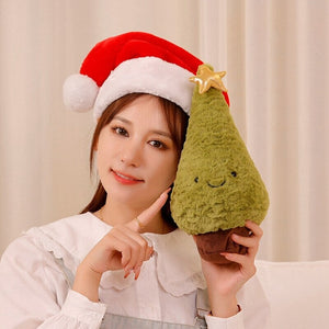 Fluffy Christmas Tree Reindeer Plushie-Kawaii Dream