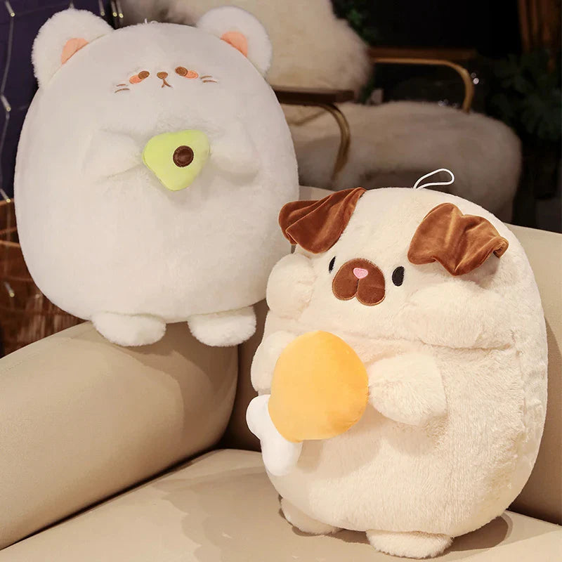 Fluffy Chubby Dog & Cat Plushies-Kawaii Dream