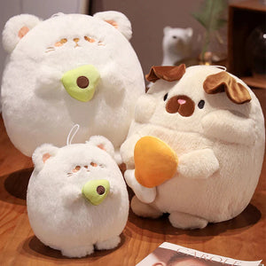 Fluffy Chubby Dog & Cat Plushies-Kawaii Dream