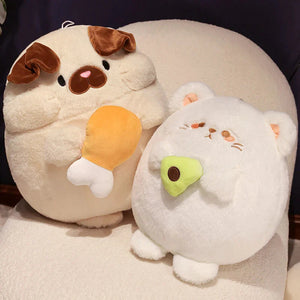 Fluffy Chubby Dog & Cat Plushies-Kawaii Dream