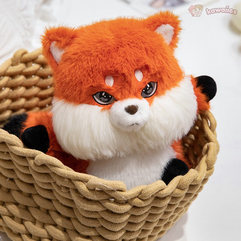 Fluffy Chubby Fox Plushie-Kawaii Dream