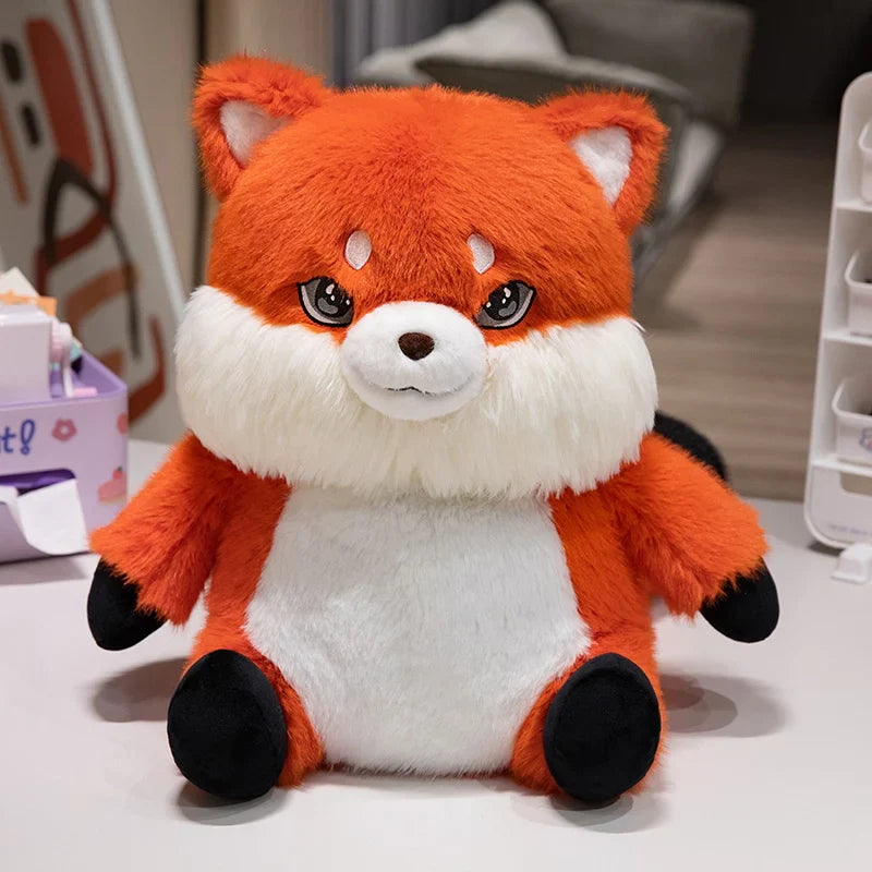 Fluffy Chubby Fox Plushie-Kawaii Dream