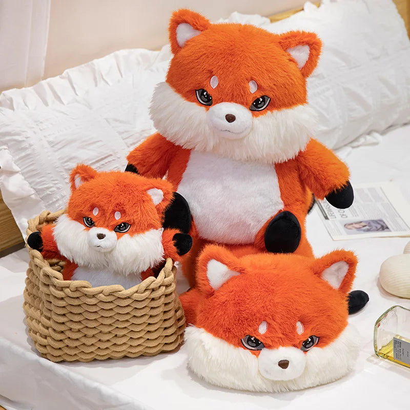 Fluffy Chubby Fox Plushie-Kawaii Dream