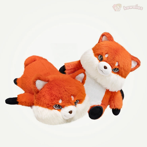 Fluffy Chubby Fox Plushie-Kawaii Dream