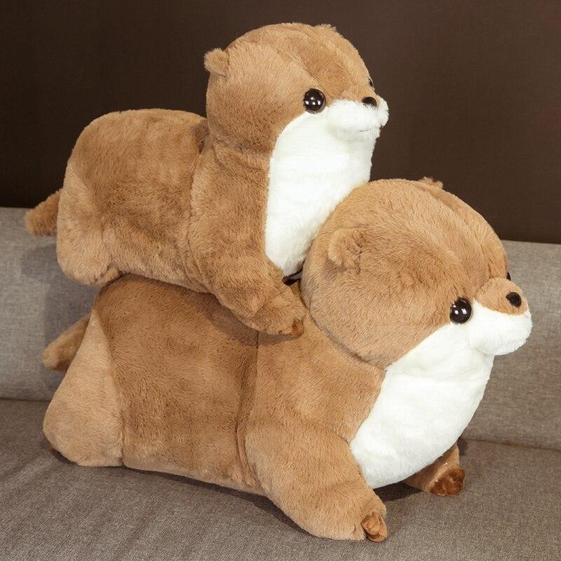 Fluffy Chubby Otter Plushies-Kawaii Dream