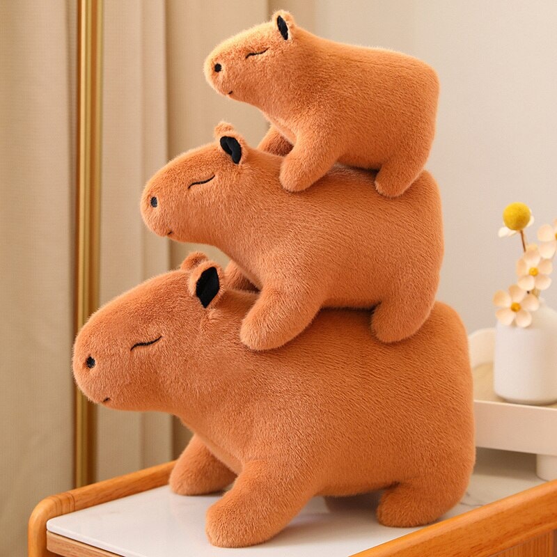 Fluffy Cute Capybara Plushie-Kawaii Dream