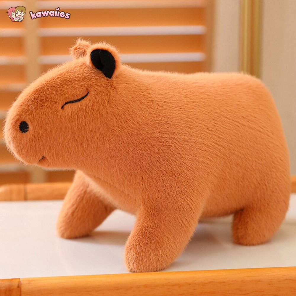 Fluffy Cute Capybara Plushie-Kawaii Dream