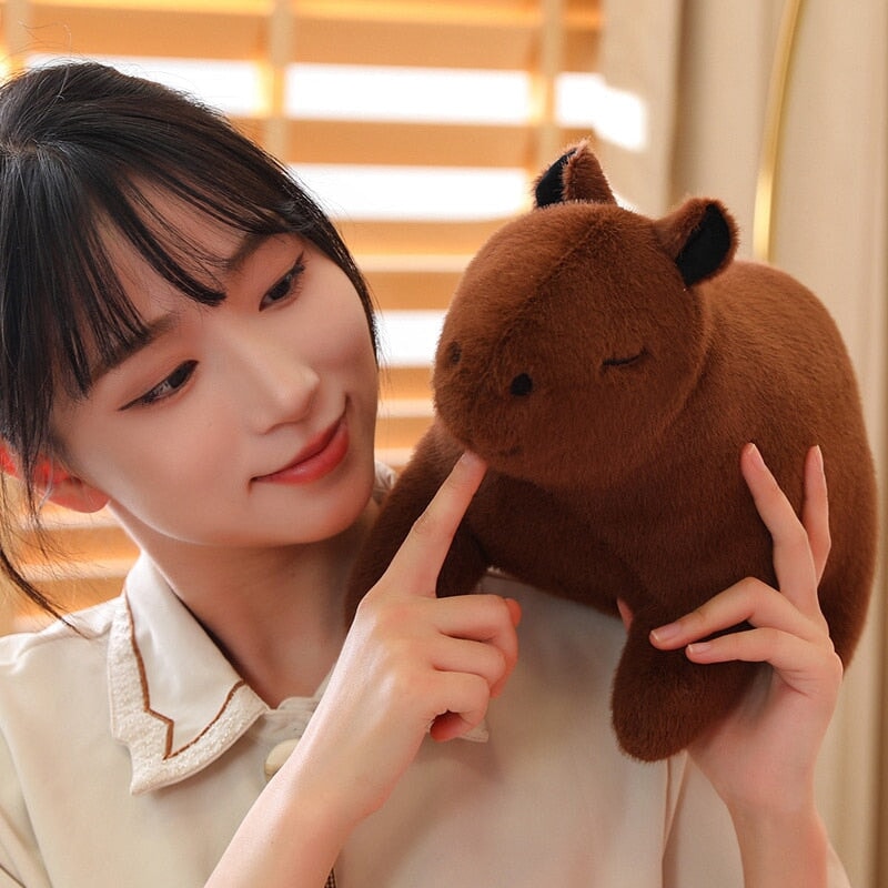 Fluffy Cute Capybara Plushie-Kawaii Dream