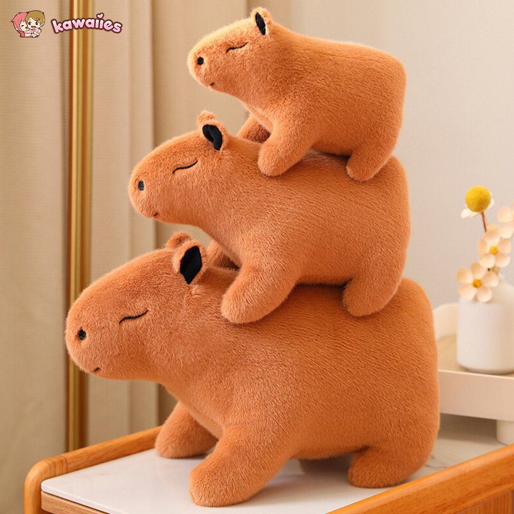Fluffy Cute Capybara Plushie-Kawaii Dream