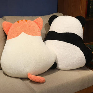 Fluffy Dinosaur Cat Dog Panda Pillow Cushion Plushies-Kawaii Dream