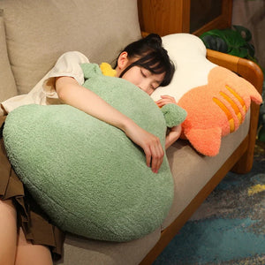 Fluffy Dinosaur Cat Dog Panda Pillow Cushion Plushies-Kawaii Dream